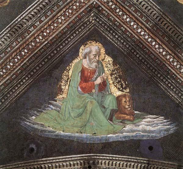 GHIRLANDAIO, Domenico St Mark the Evangelist Germany oil painting art
